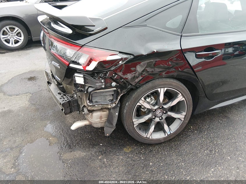 2025 Honda Civic VIN 19XFL4H91SE010297 IAAI salvage auction — RIGHT REAR, Salvage Title, sold $10,600 on 2026-07-29 (photo 6)