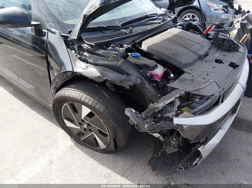 2025 Hyundai Ioniq 5 VIN 7YAKN4DA7SY039184 IAAI salvage auction — RIGHT FRONT, Salvage (California), sold $10,000 on 2026-07-30 (photo 6)
