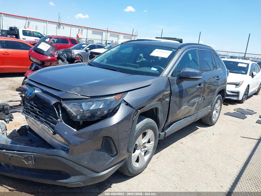 2020 Toyota Rav 4 VIN 2T3MWRFV7LW080405 IAAI salvage auction — FRONT END, Salvage Title, sold $9,750 on 2026-08-22 (photo 2)