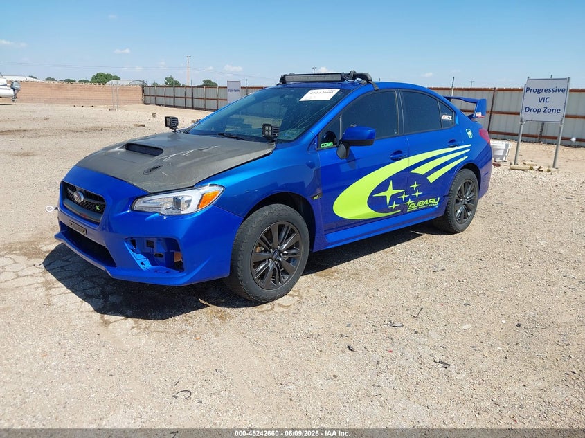 2016 Subaru Wrx VIN JF1VA1B60G9818981 IAAI salvage auction — RIGHT SIDE, Salvage Title, sold $3,650 on 2026-08-24 (photo 2)