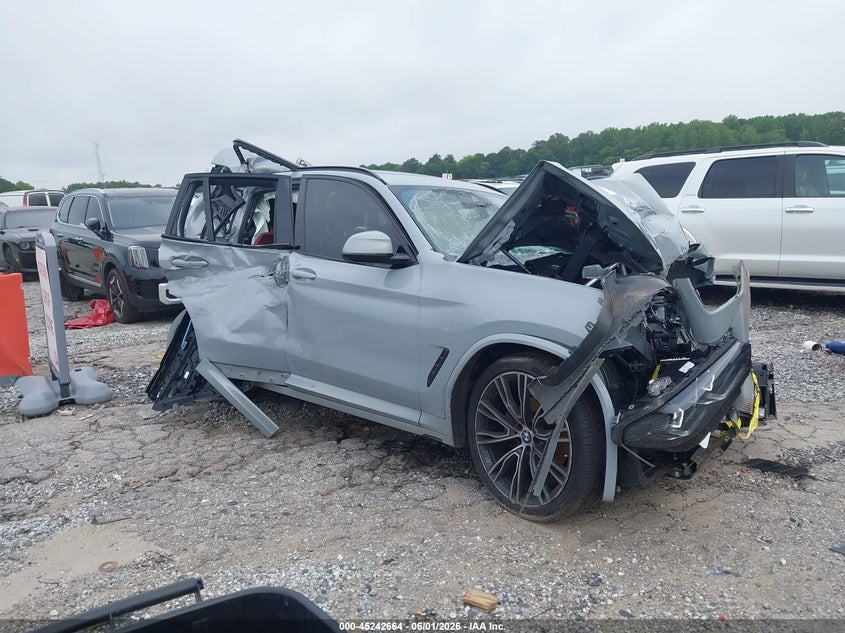 2022 BMW X3 VIN 5UX43DP02N9N32504 IAAI salvage auction — ROLLOVER, Bill Of Sale (Georgia), sold $25 on 2026-07-22 (photo 1)