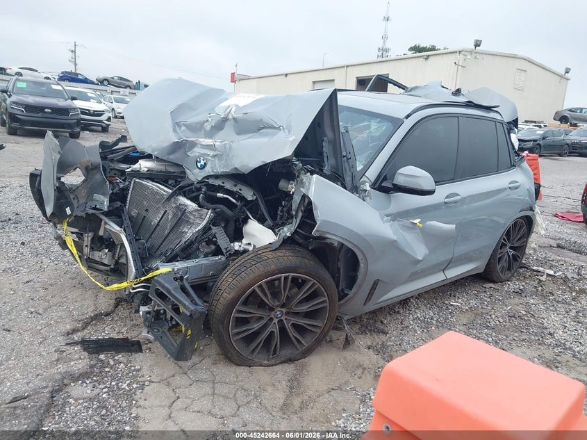 2022 BMW X3 VIN 5UX43DP02N9N32504 IAAI salvage auction — ROLLOVER, Bill Of Sale (Georgia), sold $25 on 2026-07-22 (photo 2)