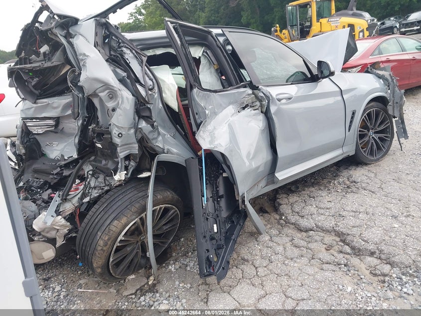 2022 BMW X3 VIN 5UX43DP02N9N32504 IAAI salvage auction — ROLLOVER, Bill Of Sale (Georgia), sold $25 on 2026-07-22 (photo 4)