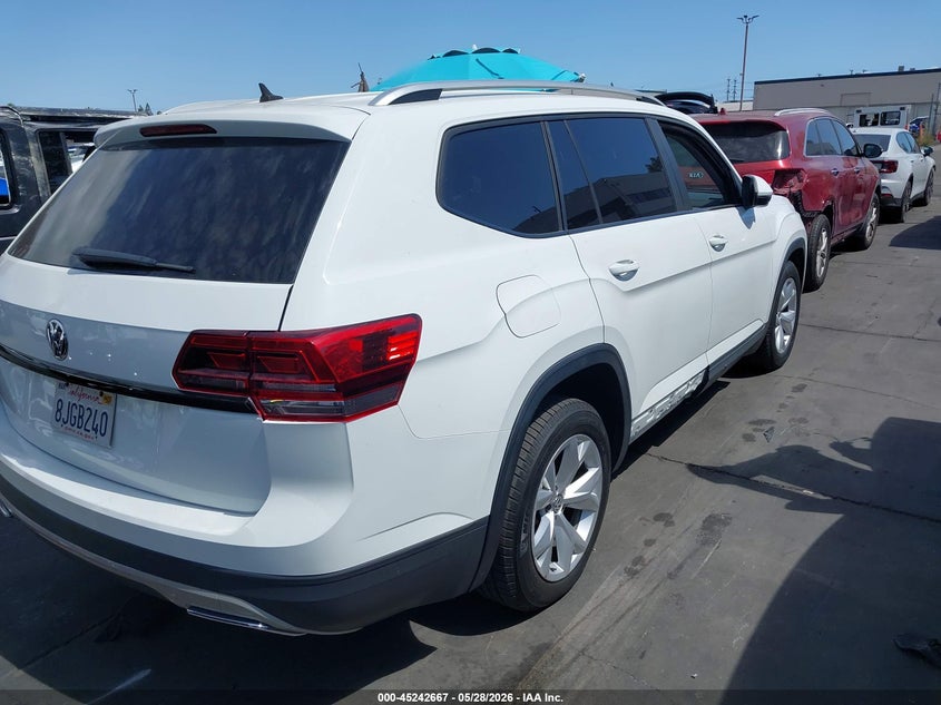 2019 Volkswagen Atlas VIN 1V2AP2CA2KC515548 IAAI salvage auction — SIDE, Salvage Title, sold $3,550 on 2026-07-29 (photo 4)