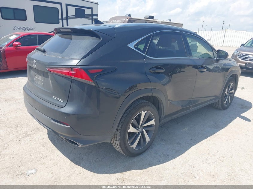 2019 Lexus Nx VIN JTJBARBZ0K2195818 IAAI salvage auction — HAIL, Original (Texas), sold $13,800 on 2026-07-29 (photo 4)