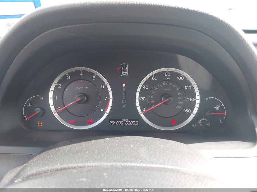 2008 Honda Accord VIN JHMCP26848C051530 IAAI salvage auction — NORMAL WEAR, Clear (Texas), sold $300 on 2026-07-29 (photo 7)
