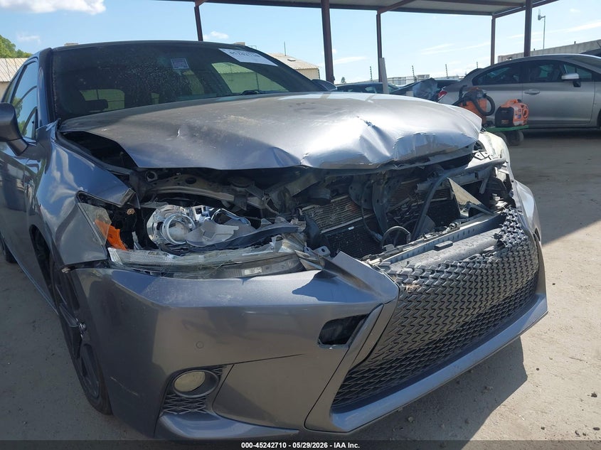 2015 Lexus Ct VIN JTHKD5BH1F2212009 IAAI salvage auction — FRONT END, Salvage Title, sold $2,250 on 2026-07-28 (photo 6)