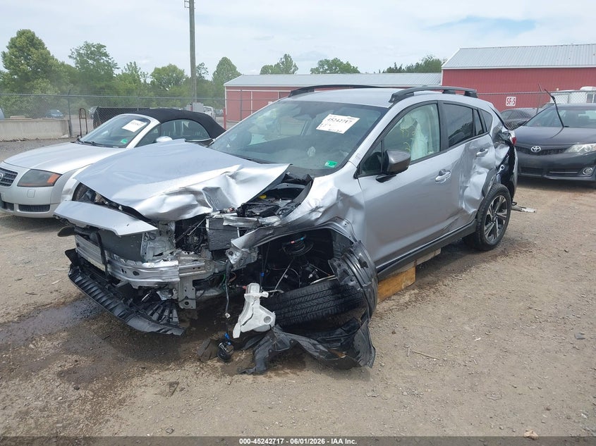 2025 Subaru Xv VIN JF2GUHDC8S8290791 IAAI salvage auction — FRONT END, Salvage Title, sold $1,800 on 2026-07-21 (photo 2)