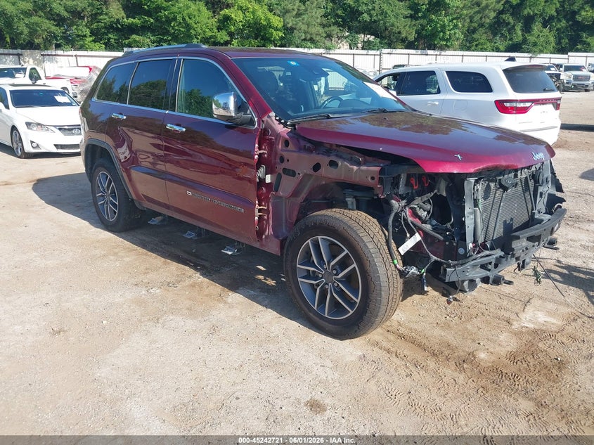 2022 Jeep Grand cherokee VIN 1C4RJFBG4NC123128 — IAAI salvage auction photo