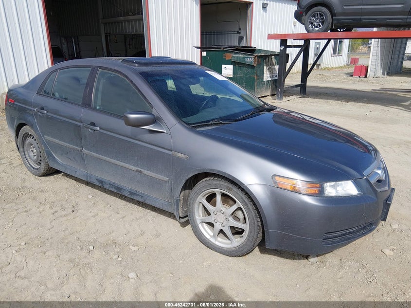 2005 Acura Tl VIN 19UUA66275A082466 IAAI salvage auction — NORMAL WEAR, Original (Alaska), sold $350 on 2026-07-24 (photo 1)