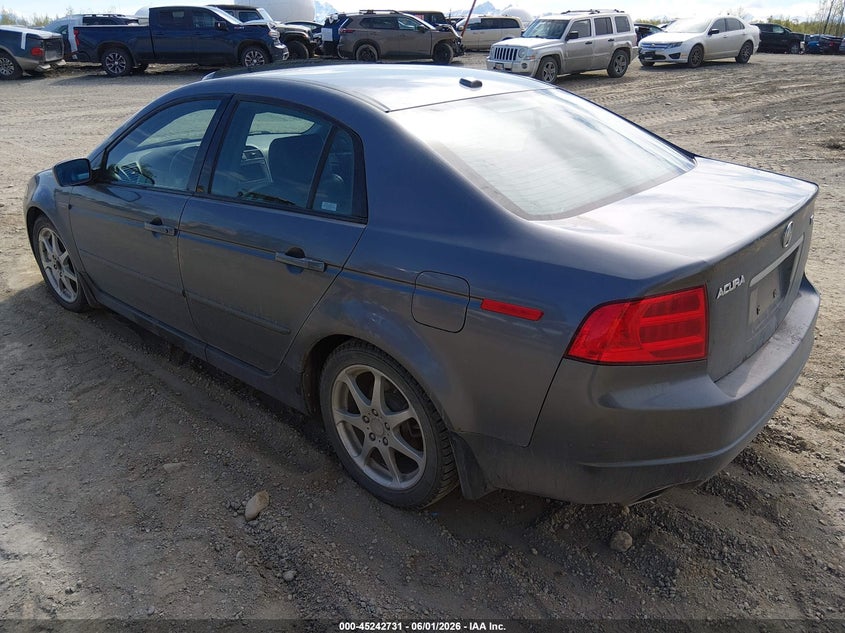 2005 Acura Tl VIN 19UUA66275A082466 IAAI salvage auction — NORMAL WEAR, Original (Alaska), sold $350 on 2026-07-24 (photo 3)