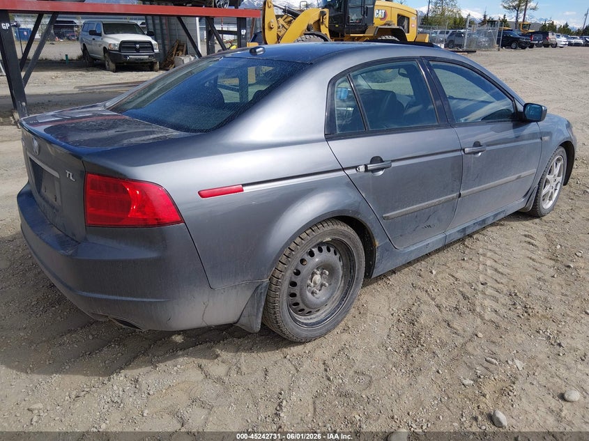 2005 Acura Tl VIN 19UUA66275A082466 IAAI salvage auction — NORMAL WEAR, Original (Alaska), sold $350 on 2026-07-24 (photo 4)