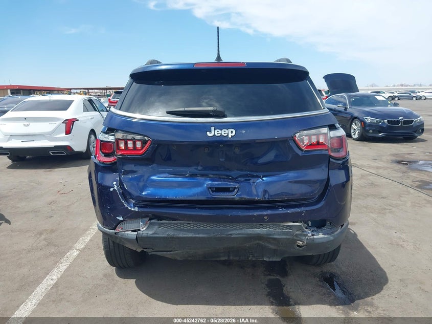 2019 Jeep Compass VIN 3C4NJDAB8KT599522 IAAI salvage auction — REAR END, Salvage Title, sold $2,950 on 2026-08-01 (photo 6)
