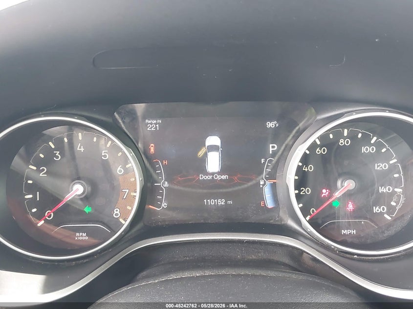 2019 Jeep Compass VIN 3C4NJDAB8KT599522 IAAI salvage auction — REAR END, Salvage Title, sold $2,950 on 2026-08-01 (photo 7)