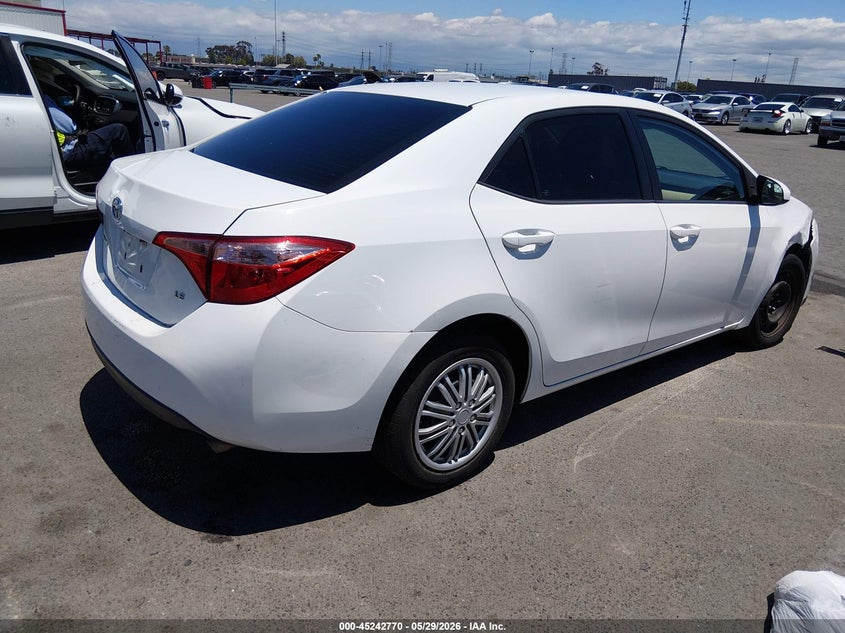 2017 Toyota Corolla VIN 5YFBURHE7HP722553 IAAI salvage auction — UNKNOWN, Salvage Title, sold $3,675 on 2026-07-09 (photo 4)