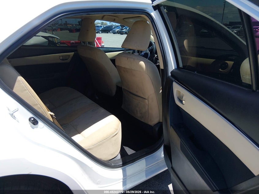 2017 Toyota Corolla VIN 5YFBURHE7HP722553 IAAI salvage auction — UNKNOWN, Salvage Title, sold $3,675 on 2026-07-09 (photo 8)