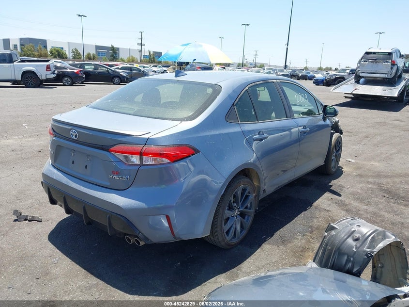 2024 Toyota Corolla VIN JTDBCMFE1R3034499 IAAI salvage auction — FRONT END, Salvage Title, sold $6,400 on 2026-07-16 (photo 4)