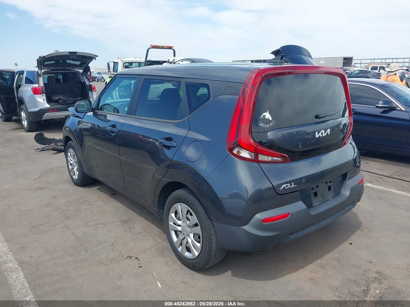 2022 Kia Soul VIN KNDJ23AU1N7802072 IAAI salvage auction — FRONT END, Salvage Title, sold $2,400 on 2026-07-14 (photo 3)