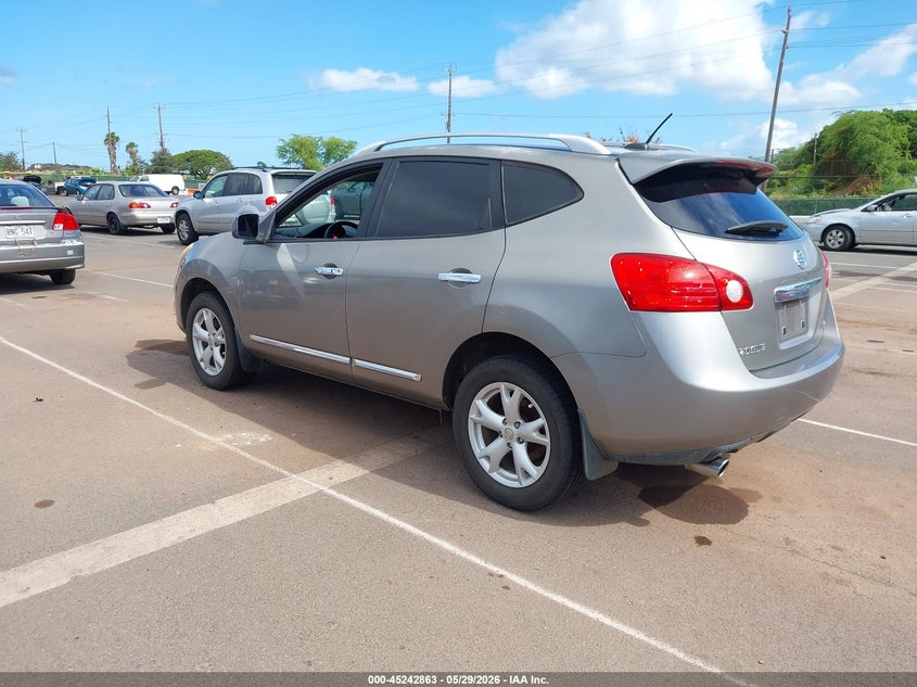 2011 Nissan Rogue VIN JN8AS5MT1BW569055 IAAI salvage auction — NORMAL WEAR, Clear (Hawaii), sold $1,000 on 2026-07-14 (photo 3)