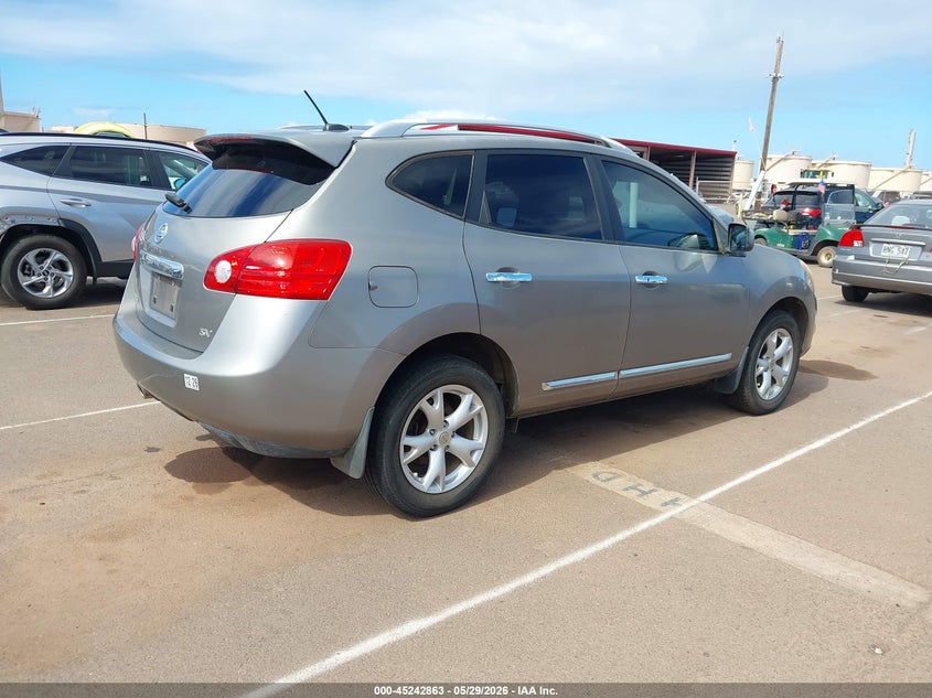 2011 Nissan Rogue VIN JN8AS5MT1BW569055 IAAI salvage auction — NORMAL WEAR, Clear (Hawaii), sold $1,000 on 2026-07-14 (photo 4)