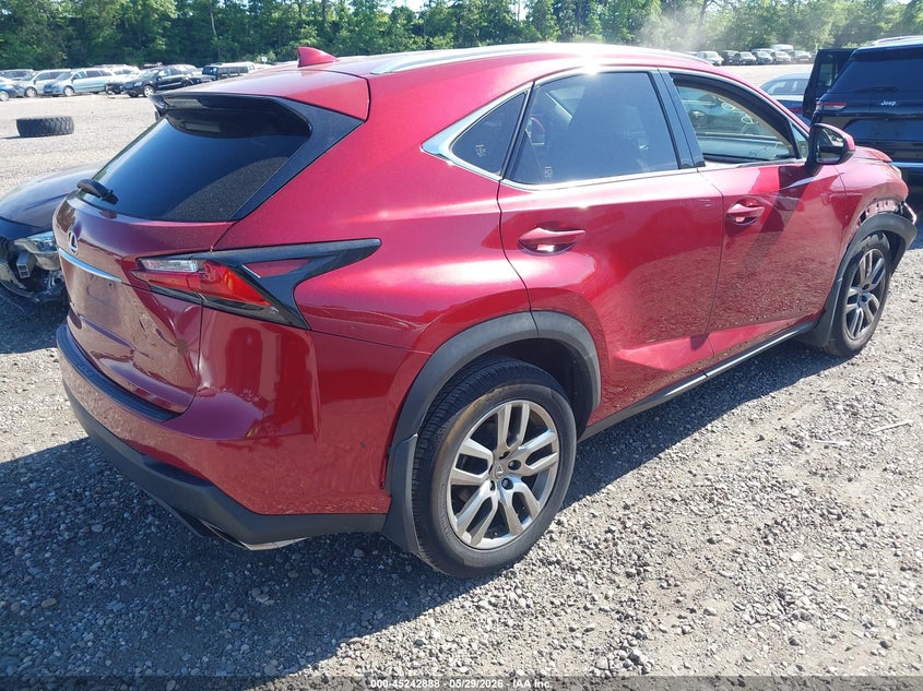 2015 Lexus Nx VIN JTJBARBZ8F2006998 IAAI salvage auction — FRONT END, Salvage Title, sold $5,600 on 2026-07-07 (photo 4)