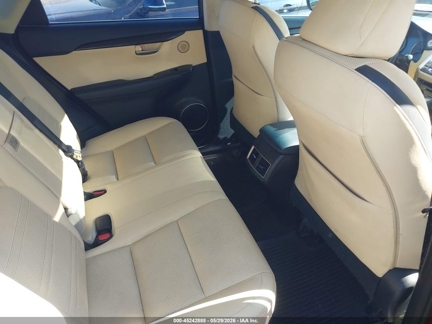 2015 Lexus Nx VIN JTJBARBZ8F2006998 IAAI salvage auction — FRONT END, Salvage Title, sold $5,600 on 2026-07-07 (photo 8)