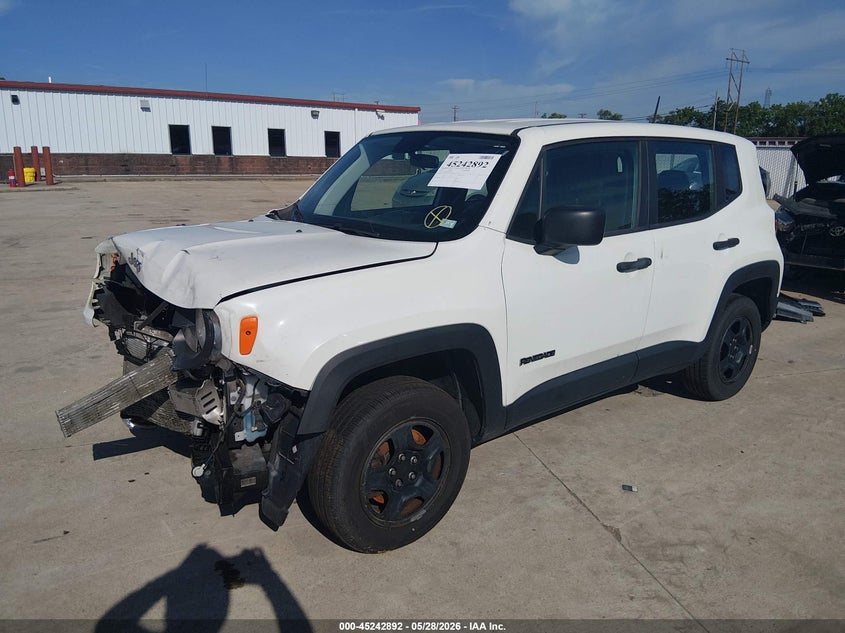 2018 Jeep Renegade VIN ZACCJBAB0JPH91731 IAAI salvage auction — NORMAL WEAR, Clear (Missouri), sold $400 on 2026-07-28 (photo 2)