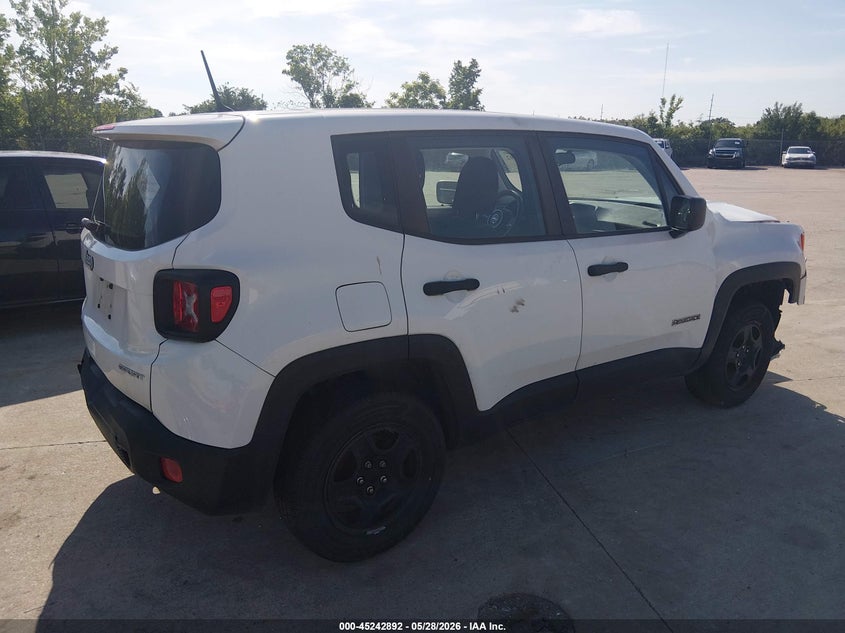 2018 Jeep Renegade VIN ZACCJBAB0JPH91731 IAAI salvage auction — NORMAL WEAR, Clear (Missouri), sold $400 on 2026-07-28 (photo 4)