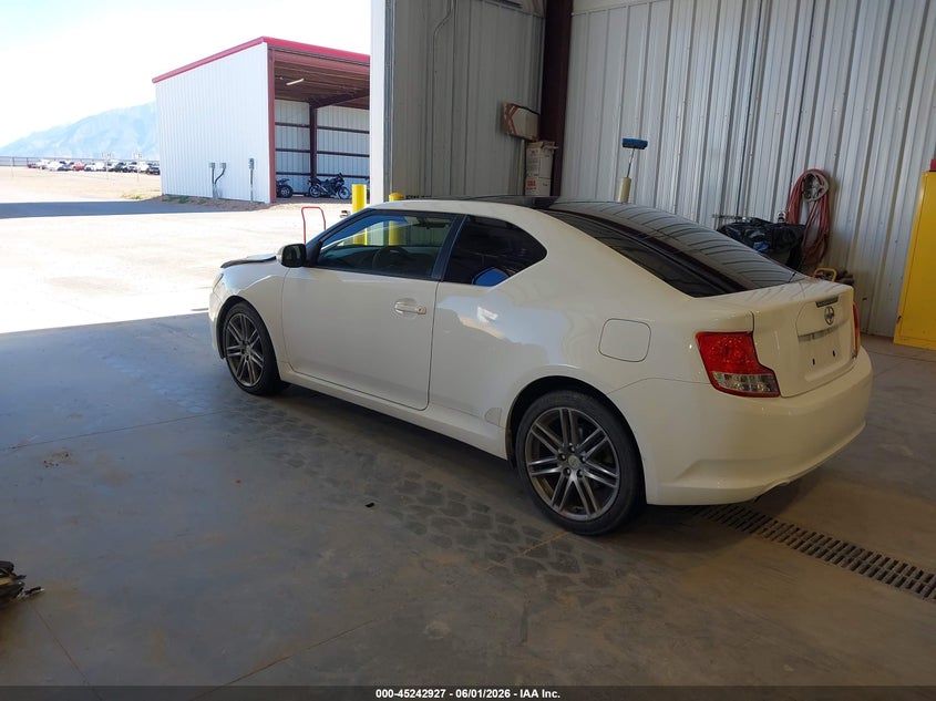 2013 Scion Tc VIN JTKJF5C72D3063641 IAAI salvage auction — RIGHT FRONT, Salvage Title, sold $275 on 2026-07-20 (photo 3)