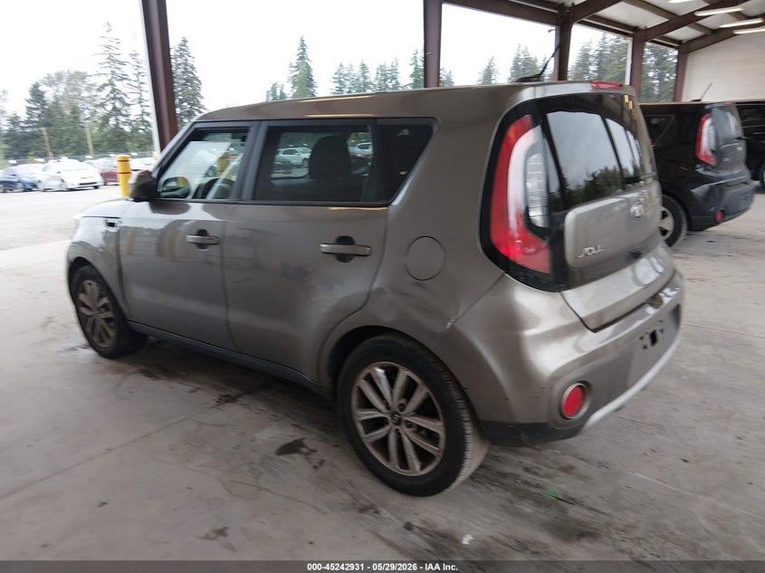 2017 Kia Soul VIN KNDJP3A51H7477907 IAAI salvage auction — LEFT & RIGHT, Salvage Title, sold $475 on 2026-07-15 (photo 3)