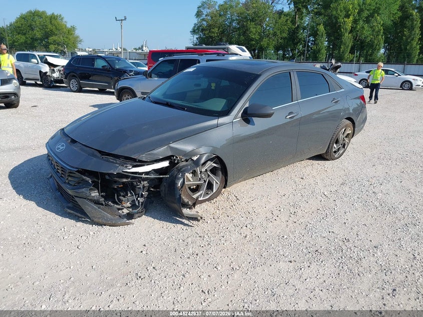 2024 Hyundai Elantra VIN KMHLS4DG0RU680697 IAAI salvage auction — NORMAL WEAR, Clear (Missouri), sold $5,300 on 2026-07-20 (photo 2)