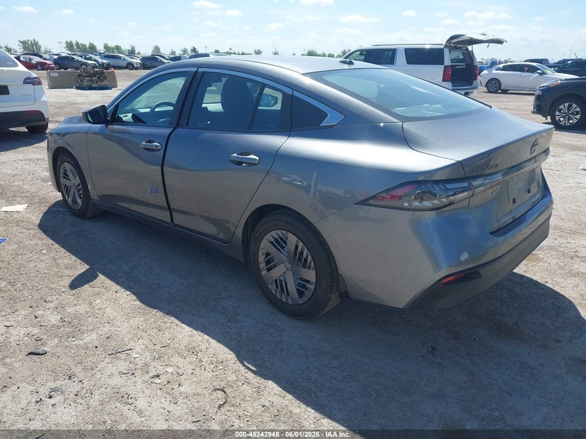 2026 Nissan Sentra VIN 3N1AB9CV8TY254756 IAAI salvage auction — HAIL, Salvage Title, sold $11,300 on 2026-07-29 (photo 3)