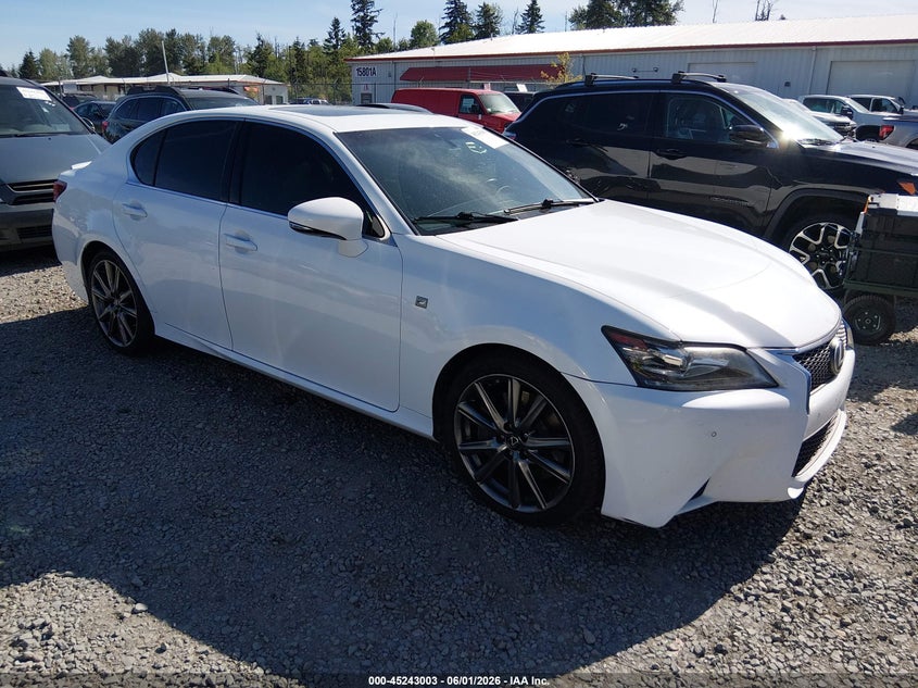 2014 Lexus Gs VIN JTHBE1BL2E5043741 IAAI salvage auction — SIDE, Salvage Title, sold $3,500 on 2026-07-22 (photo 1)