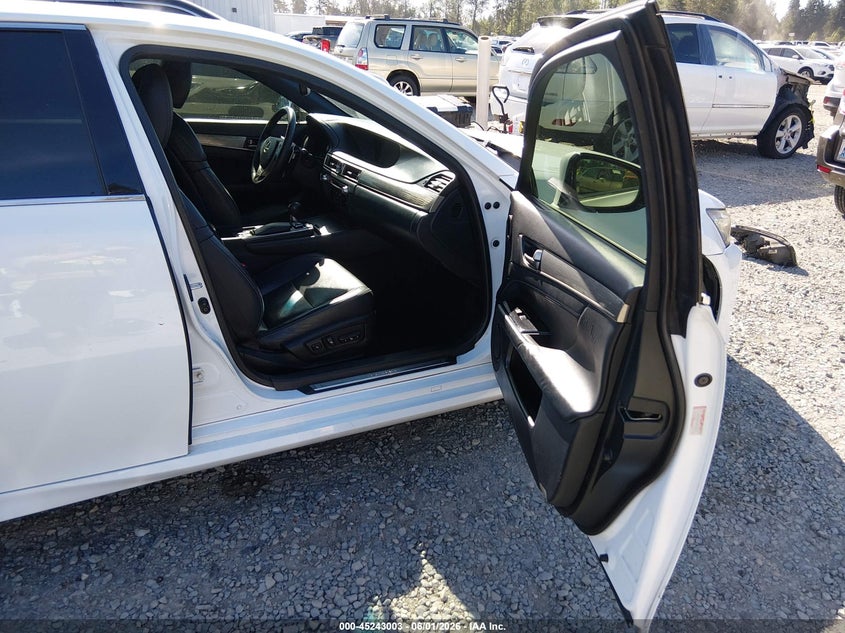 2014 Lexus Gs VIN JTHBE1BL2E5043741 IAAI salvage auction — SIDE, Salvage Title, sold $3,500 on 2026-07-22 (photo 5)