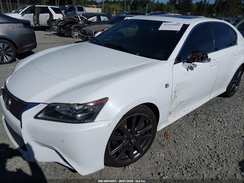2014 Lexus Gs VIN JTHBE1BL2E5043741 IAAI salvage auction — SIDE, Salvage Title, sold $3,500 on 2026-07-22 (photo 6)