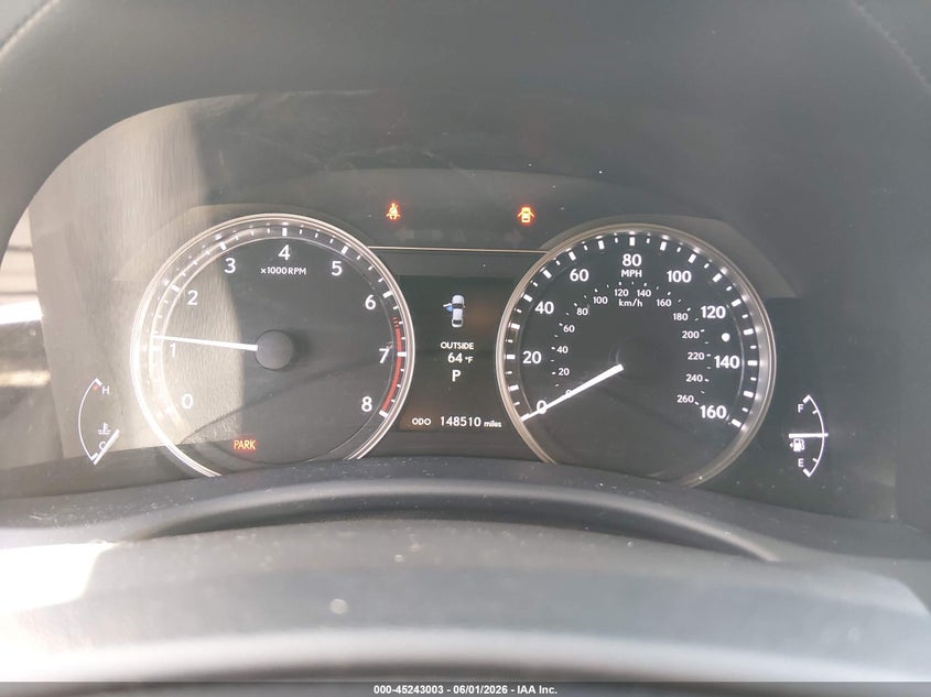 2014 Lexus Gs VIN JTHBE1BL2E5043741 IAAI salvage auction — SIDE, Salvage Title, sold $3,500 on 2026-07-22 (photo 7)