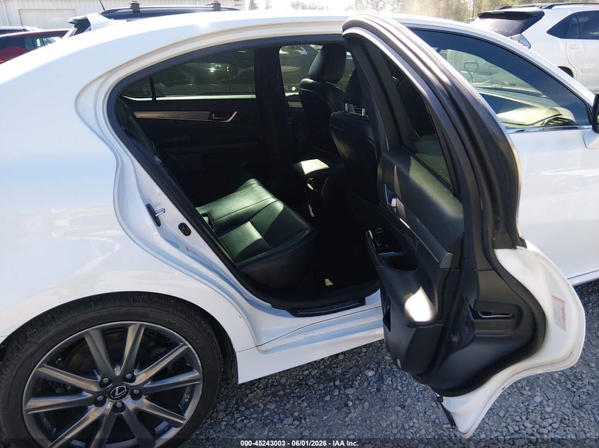 2014 Lexus Gs VIN JTHBE1BL2E5043741 IAAI salvage auction — SIDE, Salvage Title, sold $3,500 on 2026-07-22 (photo 8)