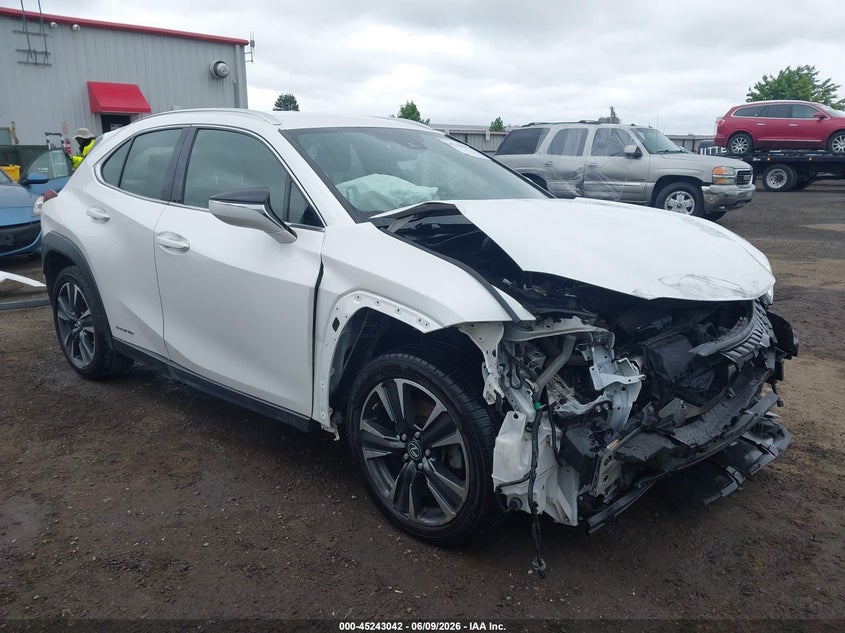 2020 Lexus Ux VIN JTHX9JBH0L2033360 IAAI salvage auction — FRONT END, Bill Of Sale (Washington), sold $6,050 on 2026-07-28 (photo 1)