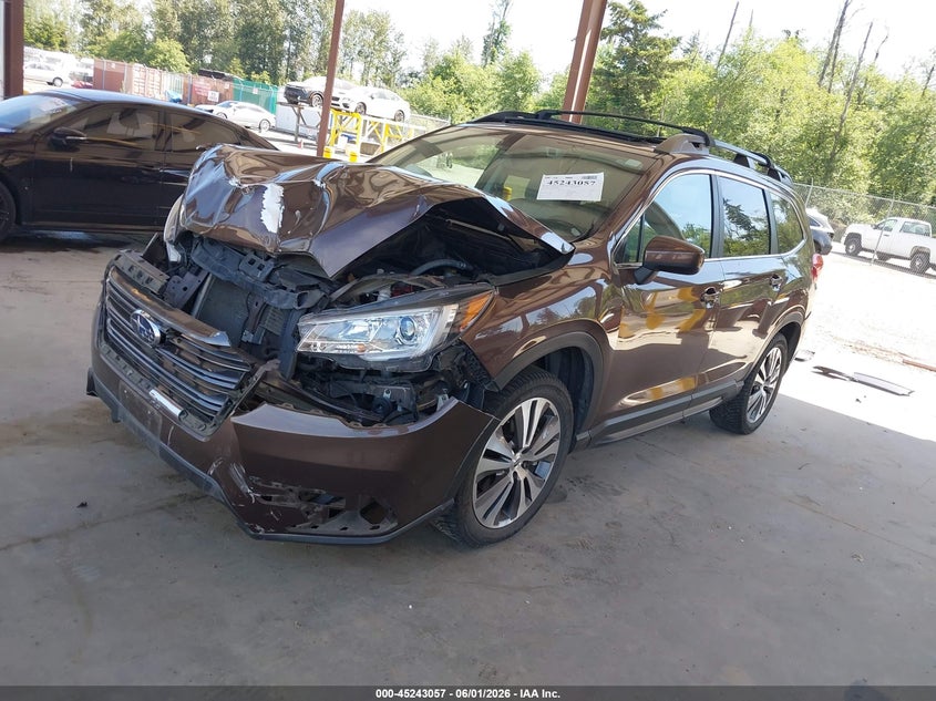 2020 Subaru Ascent VIN 4S4WMAHD6L3450584 IAAI salvage auction — FRONT END, Salvage Title, sold $3,400 on 2026-07-22 (photo 2)