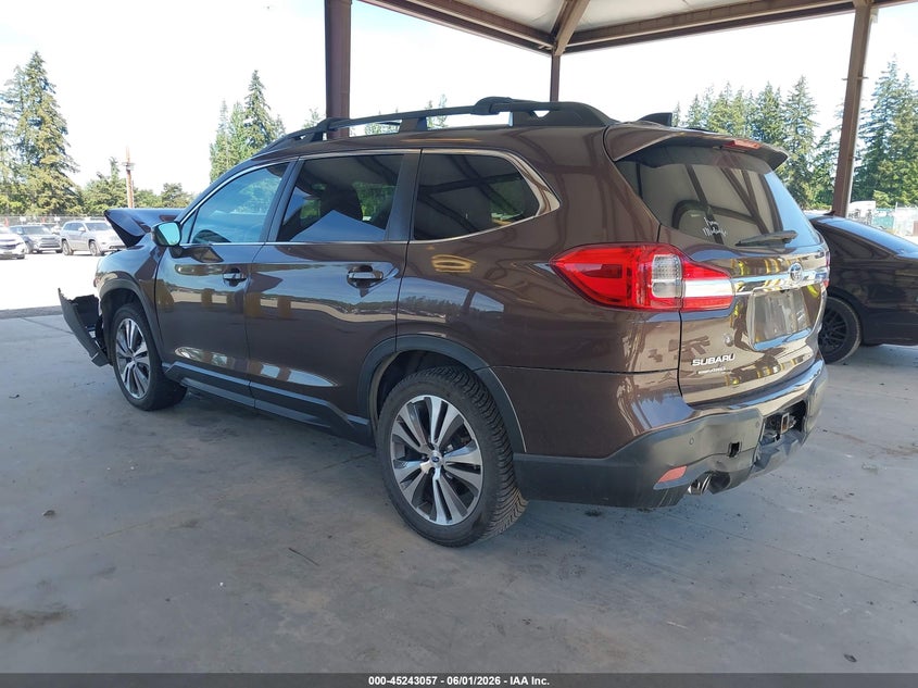 2020 Subaru Ascent VIN 4S4WMAHD6L3450584 IAAI salvage auction — FRONT END, Salvage Title, sold $3,400 on 2026-07-22 (photo 3)