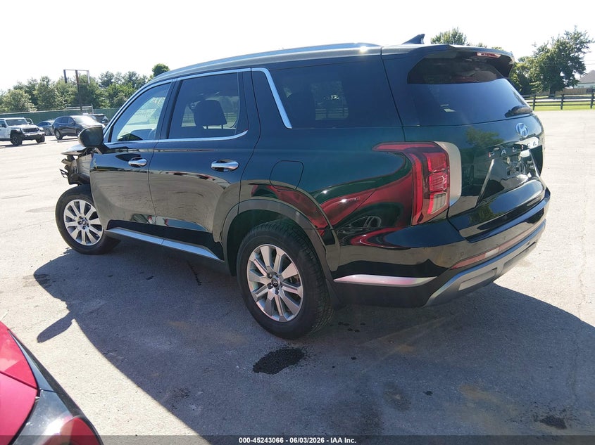 2025 Hyundai Palisade VIN KM8R2DGE4SU864373 IAAI salvage auction — FRONT END, Salvage Title, sold $9,200 on 2026-08-22 (photo 3)