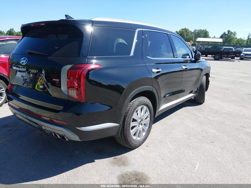 2025 Hyundai Palisade VIN KM8R2DGE4SU864373 IAAI salvage auction — FRONT END, Salvage Title, sold $9,200 on 2026-08-22 (photo 4)