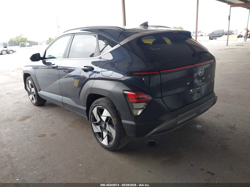 2024 Hyundai Kona VIN KM8HE3A33RU110959 IAAI salvage auction — RIGHT FRONT, Salvage Title, sold $5,800 on 2026-07-23 (photo 3)