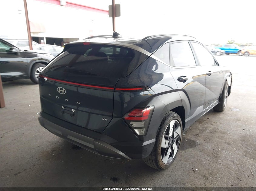 2024 Hyundai Kona VIN KM8HE3A33RU110959 IAAI salvage auction — RIGHT FRONT, Salvage Title, sold $5,800 on 2026-07-23 (photo 4)