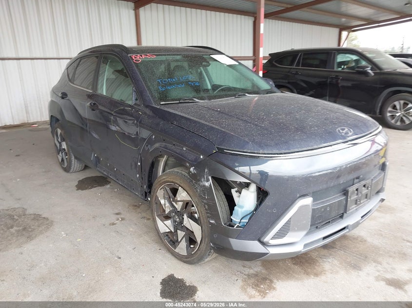 2024 Hyundai Kona VIN KM8HE3A33RU110959 IAAI salvage auction — RIGHT FRONT, Salvage Title, sold $5,800 on 2026-07-23 (photo 6)