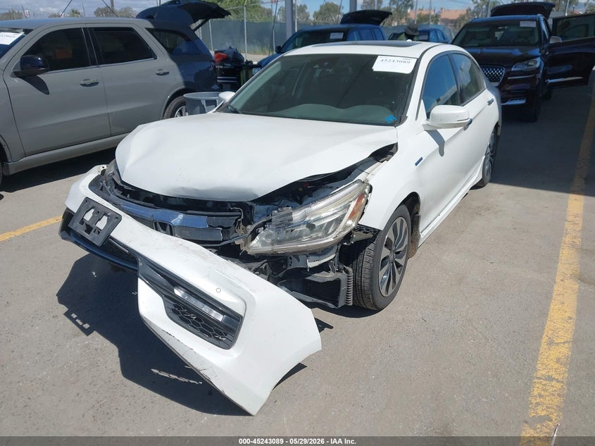 2017 Honda Accord VIN JHMCR6F76HC026752 IAAI salvage auction — FRONT END, Salvage Title, sold $1,325 on 2026-07-08 (photo 2)