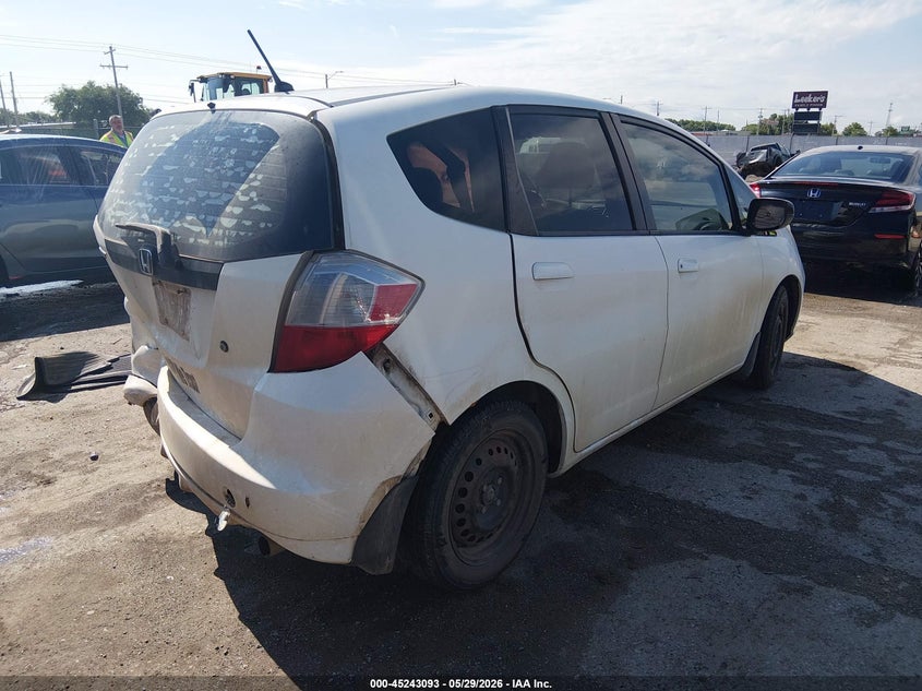 2009 Honda Fit VIN JHMGE87269S049340 IAAI salvage auction — REAR END, Salvage (Kansas), sold $500 on 2026-07-17 (photo 4)