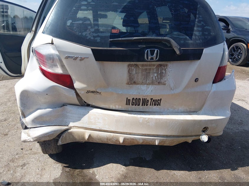 2009 Honda Fit VIN JHMGE87269S049340 IAAI salvage auction — REAR END, Salvage (Kansas), sold $500 on 2026-07-17 (photo 6)