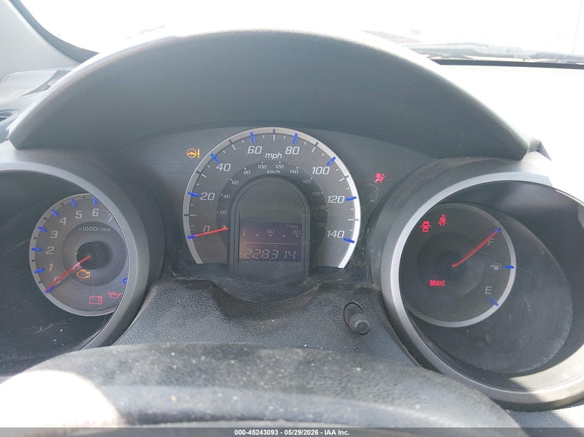 2009 Honda Fit VIN JHMGE87269S049340 IAAI salvage auction — REAR END, Salvage (Kansas), sold $500 on 2026-07-17 (photo 7)