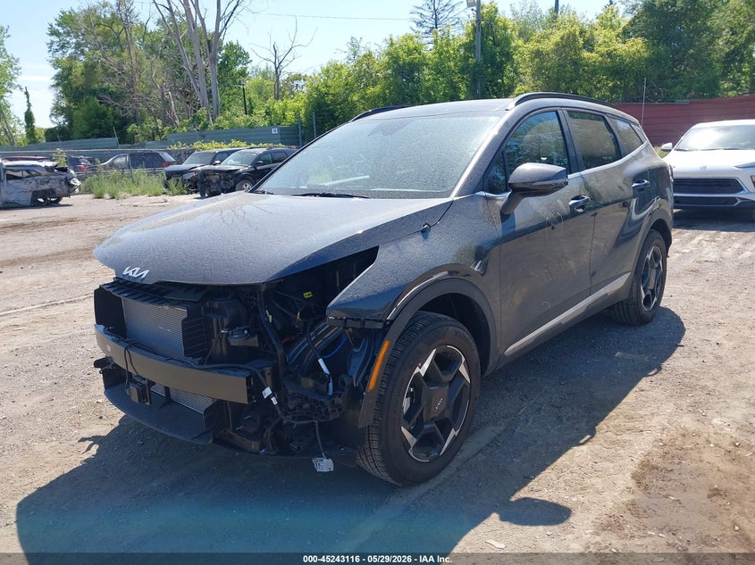 2026 Kia Sportage VIN 5XYK3CDFXTG407919 IAAI salvage auction — RIGHT SIDE, Clear (Michigan), sold $7,900 on 2026-07-30 (photo 2)
